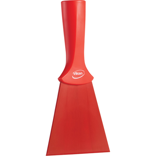 Nylon Scraper with Threaded Handle, Red, 4" W x 8" L MAS Chibougamau
