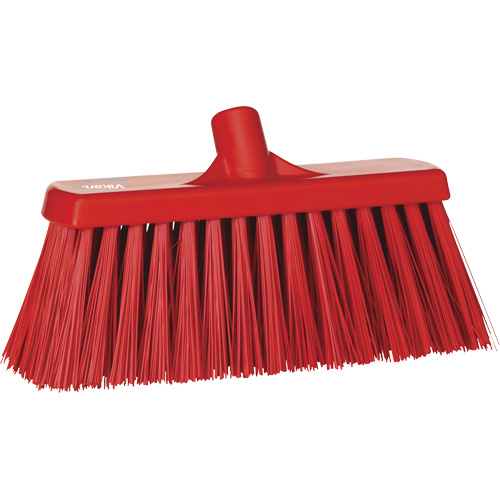 Balai-brosse robuste, Crins Ferme, 13", Polyester, Rouge MAS Chibougamau