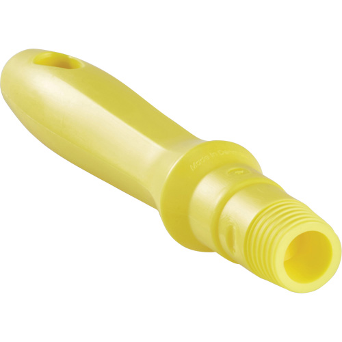 Mini manche, Brosse/Support &agrave; tampon/Grattoir/Raclette, Jaune, Standard, 6-1/4" lo MAS Chibougamau