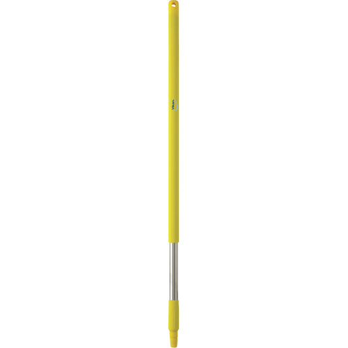 Handle, Broom/Brush/Pad Holder/Scraper/Squeegee, Yellow, Standard, 40" L MAS Chibougamau