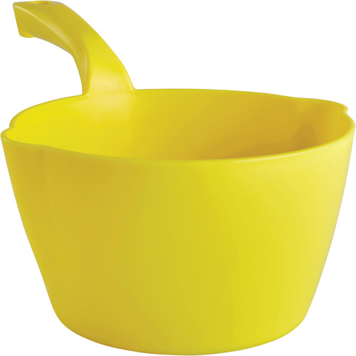 Pelle &agrave; main ronde, Plastique, Jaune, 64 oz MAS Chibougamau