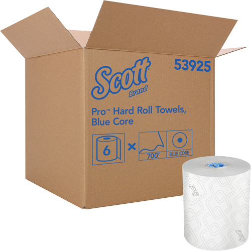 Pro High Capacity Hard Roll Towels, Standard, 700' L MAS Chibougamau