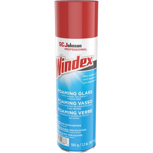 Windex&reg; Foaming Glass Cleaner, 560 g, Aerosol Can MAS Chibougamau