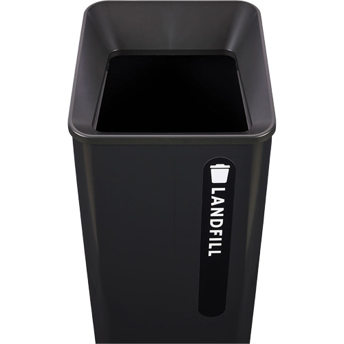 Bac d'ordures destin&eacute;s &agrave; l'enfouissement Sustain, Plastique/Acier, 23 gal. US MAS Chibougamau