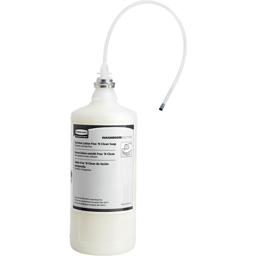 OneShot&reg; Dye & Fragrance Free Lotion Hand Soap Refill, Cream, 800 ml, Unscented MAS Chibougamau