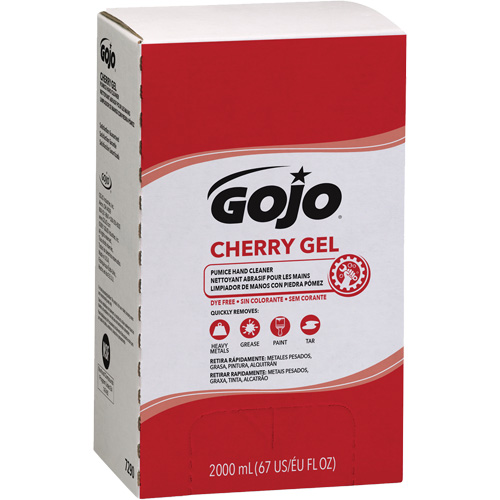 Hand Cleaner for Pro TDX Dispenser, Gel/Pumice, 2000 ml, Refill, Cherry MAS Chibougamau