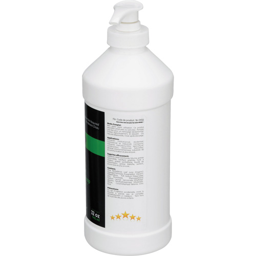 Savon pour les mains sans eau Power Clean, Liquide, 945 ml, Sans parfum MAS Chibougamau