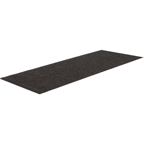 Supreme Knob Entrance Matting, Wiper/Scraper, 13-5/12' x 75-1/2' x 7/16", Charcoal MAS Chibougamau