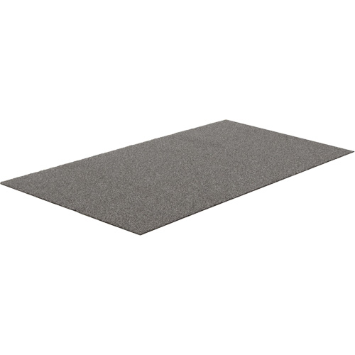 Tapis dint&eacute;rieur/ext&eacute;rieur Tundra, Latex/Polypropyl&egrave;ne, Grattoir Type, Motif Velours touffet&eacute;, 3-1/2' x 10', Charbon MAS Chibougamau