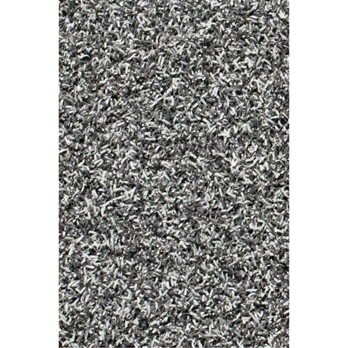 Tundra Indoor/Outdoor Matting, Latex/Polypropylene, Scraper Type, Tufted Cut Pile Pattern, 3-1/2' x 15', Grey MAS Chibougamau
