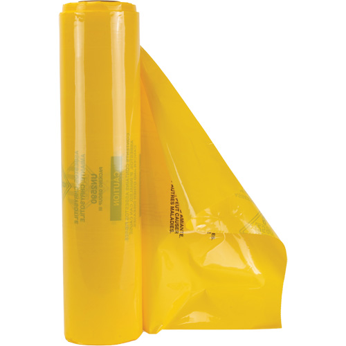 Hazardous Waste Liners, Asbestos, 40" L x 35" W, 3 mils MAS Chibougamau