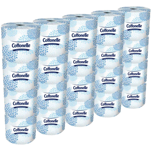 Cottonelle&reg; Professional Toilet Paper, 2 Ply, 451 Sheets/Roll, White MAS Chibougamau