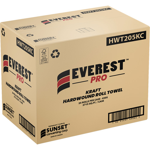 Essuie-mains en rouleau serr&eacute; Pro Kraft Everest, 1 pli, Standard MAS Chibougamau