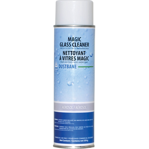 Magic Glass Cleaner, 539 g, Aerosol Can MAS Chibougamau