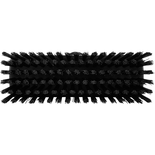 Compact Wall/Deck Broom, Stiff Bristles, 8-9/10", Polyester/Polypropylene, Black MAS Chibougamau