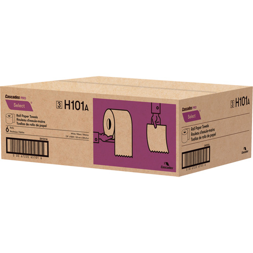 Rouleau de papier essuie-tout PRO Select, 1 pli, Standard, 1000' lo MAS Chibougamau