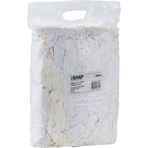 Chiffons, Molleton, Blanc, 10 lb MAS Chibougamau