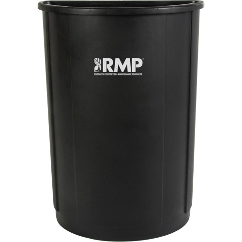 Half-Round Garbage Bin, Polyethylene, 21 US gal. MAS Chibougamau