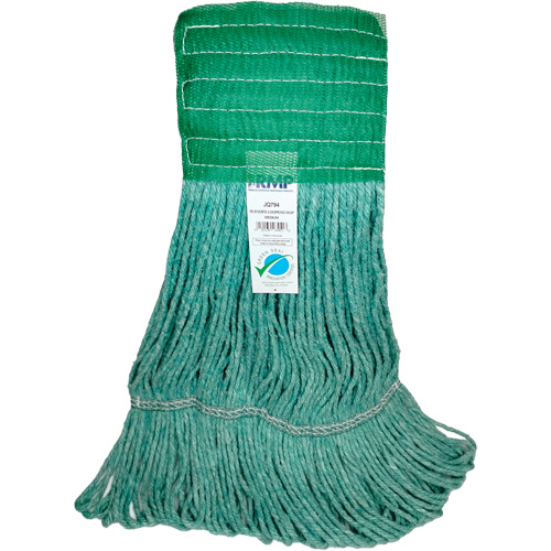 T&ecirc;te de vadrouille &agrave; bande large, Antimicrobien/Finition de plancher/Sp&eacute;cialis&eacute;, Coton/Rayonne/Synth&eacute;tique, Style Boucle MAS Chibougamau