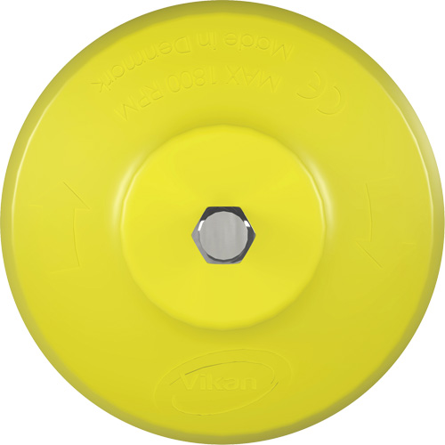 Brosse ronde HyDrive pour perceuse, Soies Tr&egrave;s ferme, Longueur de 3-1/10", Jaune MAS Chibougamau