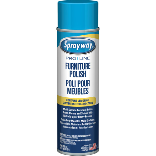 Pro Line Furniture Polish with Lemon Oil, 19 oz., Aerosol Can MAS Chibougamau