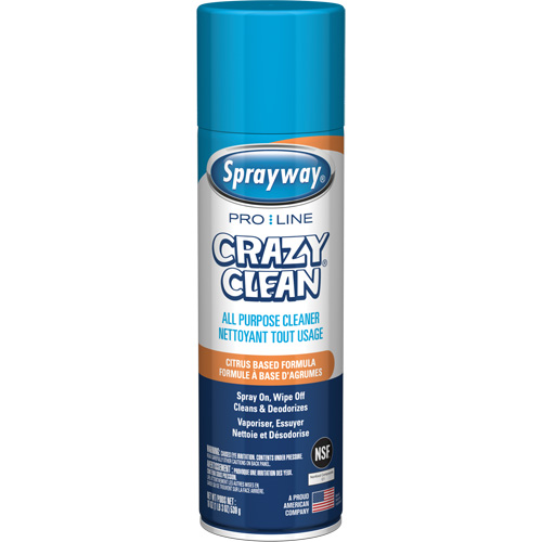 Pro Line Crazy Clean&reg; All Purpose Cleaner, 19 oz., Aerosol Can MAS Chibougamau