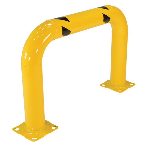 High Profile Machinery Guards, 3' W x 2' H, Yellow MAS Chibougamau