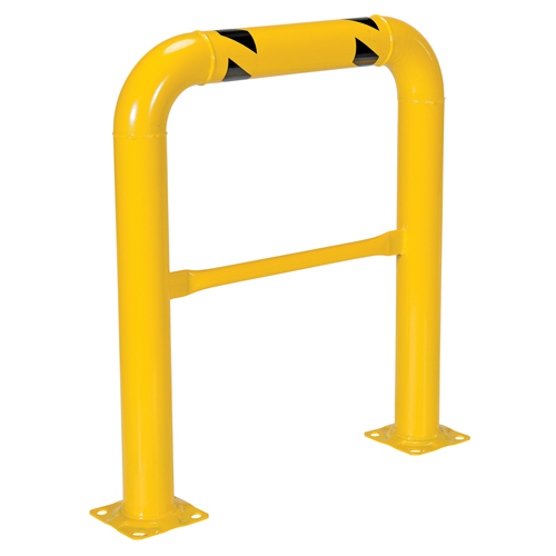 High Profile Machinery Guards, 3' W x 3.5' H, Yellow MAS Chibougamau