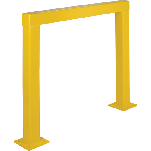 Safety Guards, 4' W x 3.5' H, Yellow MAS Chibougamau