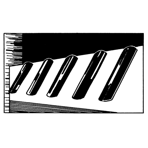 D&eacute;fenses de quai en caoutchouc refoul&eacute;, Caoutchouc, 4-1/2" la x 12" lo x 3-3/4" p MAS Chibougamau