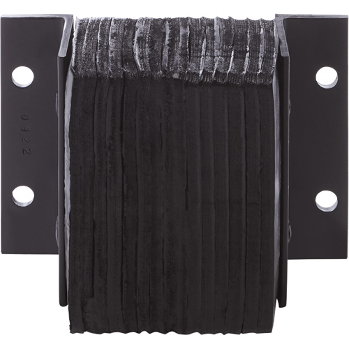 Laminated Dock Bumpers, Horizontal, Rubber, 18" W x 9" D x 12" H MAS Chibougamau