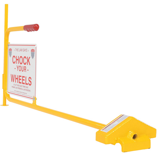 Flag Rail Chock MAS Chibougamau