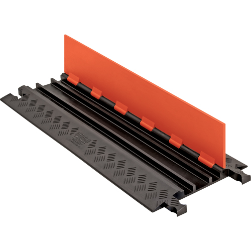 Guard Dog&reg; Low Profile Cable Protector, 3 Channels, 36" L x 13.8" W x 1.25" H MAS Chibougamau