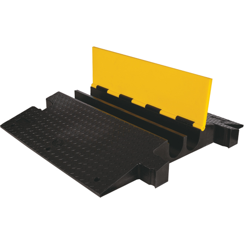 Yellow Jacket&reg; Extreme Crossover Cable Protector, 2 Channels, 35.75" L x 42.125" W x 5.125" H MAS Chibougamau