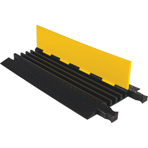 Yellow Jacket&reg; Heavy Duty Cable Protector, 4 Channels, 36" L x 17.5" W x 2" H MAS Chibougamau