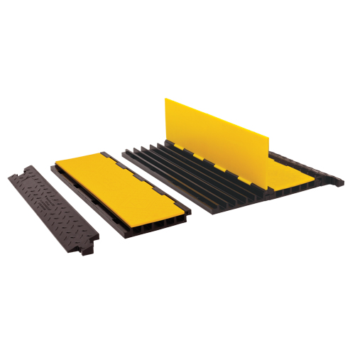 Yellow Jacket&reg; Cable Protector System, 5 Channels, 36" L x 19.75" W x 2" H MAS Chibougamau