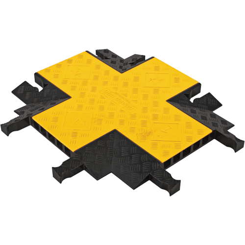 Yellow Jacket&reg; 5-Channel Heavy Duty Cable Protector - 4-Way Connector MAS Chibougamau