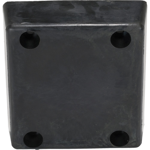 Butoir de quai moul&eacute;, Caoutchouc renforc&eacute;, 12" la x 4" p x 13" h MAS Chibougamau