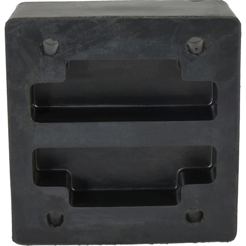 Butoir de quai moul&eacute;, Caoutchouc renforc&eacute;, 12" la x 4" p x 13" h MAS Chibougamau