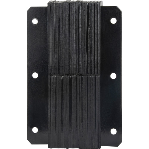 Laminated Dock Bumpers, Vertical, Rubber, 11" W x 4" D x 20" H MAS Chibougamau