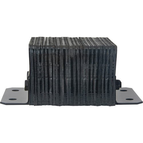 Butoirs de quai lamell&eacute;s, Horizontal, Caoutchouc, 12" la x 6" p x 10" h MAS Chibougamau