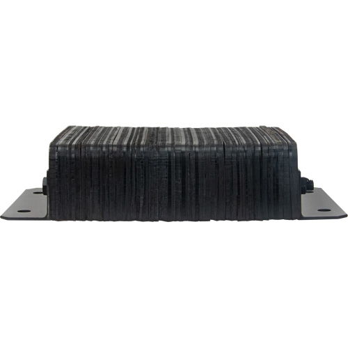 Laminated Dock Bumpers, Horizontal, Rubber, 18" W x 4" D x 12" H MAS Chibougamau