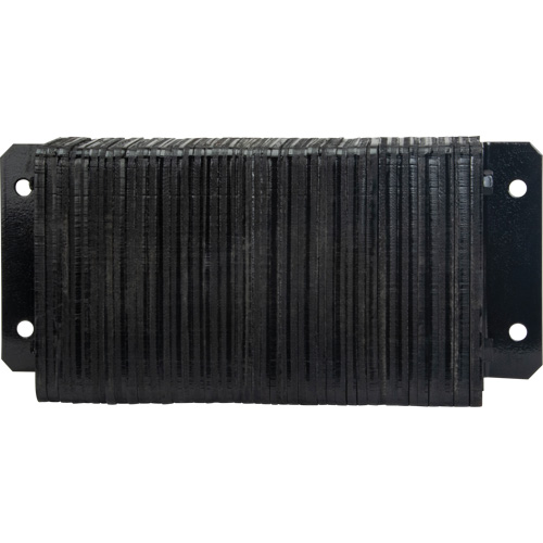 Laminated Dock Bumpers, Horizontal, Rubber, 24" W x 4" D x 12" H MAS Chibougamau