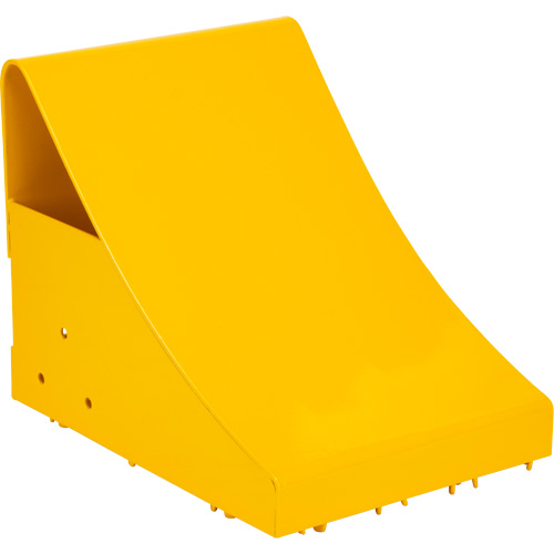 Cales-roue pour la glace, Acier, Jaune, 8-1/16" la x 10-5/8" p x 8-13/16" h MAS Chibougamau