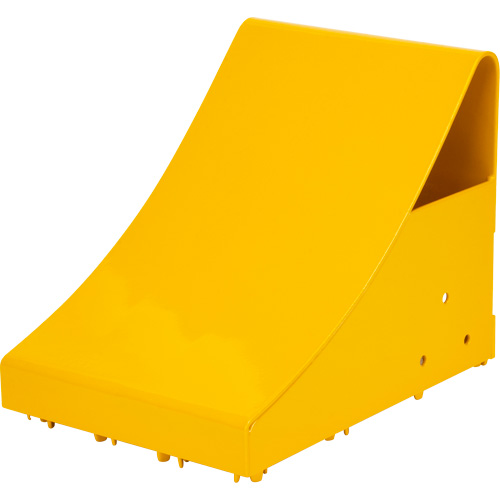 Cales-roue pour la glace, Acier, Jaune, 8-1/16" la x 10-5/8" p x 8-13/16" h MAS Chibougamau