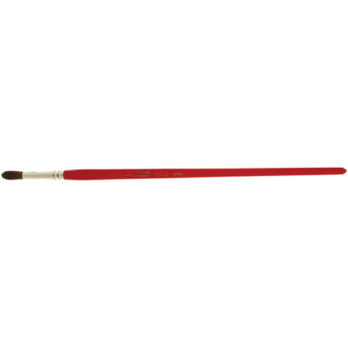 Round Marking Paint Brush, 1/4" Brush Width, Camel Hair, Wood Handle MAS Chibougamau