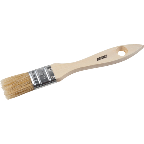 Pinceaux s&eacute;rie AP200, Soie blanche, Manche Bois, Largeur de 1" MAS Chibougamau