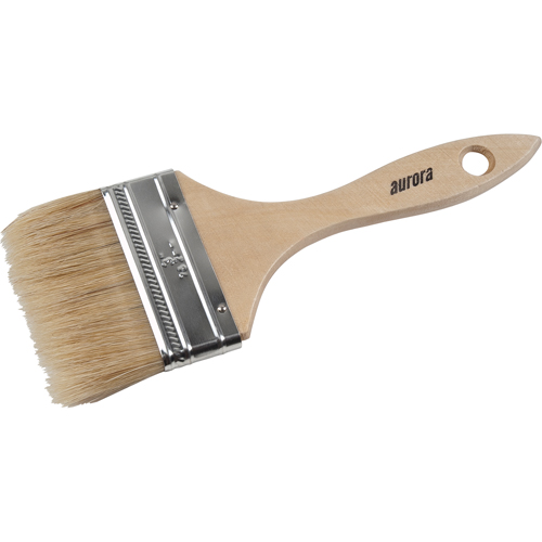 Pinceaux s&eacute;rie AP200, Soie blanche, Manche Bois, Largeur de 3" MAS Chibougamau
