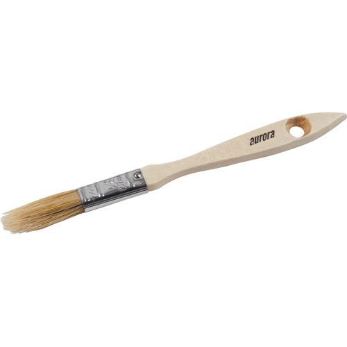 Pinceaux s&eacute;rie AP200, Soie blanche, Manche Bois, Largeur de 1/2" MAS Chibougamau