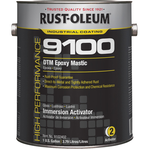 9100 System DTM Epoxy Mastic Standard Activator, Gallon MAS Chibougamau